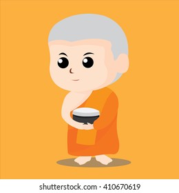 Thai monk Character