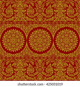 Thai Ornament Background