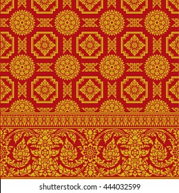 Thai Ornament Background