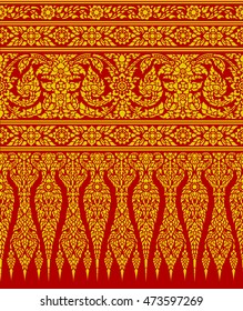 Thai Ornament Background