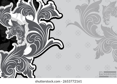 Thai pattern background image design vector illustration