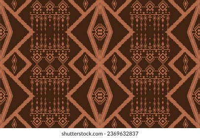 Thai pattern figure tribal Thai geometric ethnic oriental pattern traditional on background.Aztec style,embroidery,abstract,vector illustration.design for texture,fabric,clothing,wrapping,carpet.