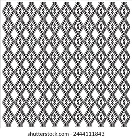 Thai pattern, letter S, hearts and leaves