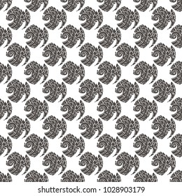 Thai pattern. Line Thai, The Arts of Thailand. on white background. vector illustration