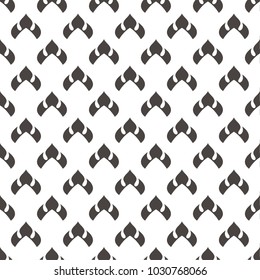 Thai pattern. Line Thai, The Arts of Thailand. on white background. vector illustration