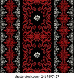 thai pattern. seamless ,Traditional ethnic,thai pattern, fabric pattern for textiles,rugs, wallpaper, clothing, sarong, batik,wrap,embroidery,print, background,cover,vector illustration