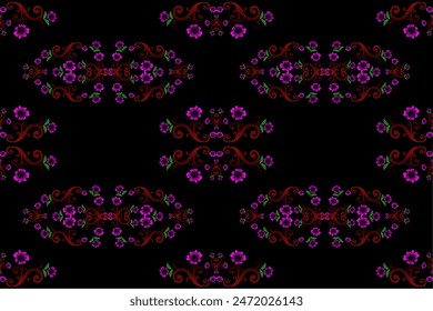  thai pattern. seamless ,Traditional ethnic,thai pattern, fabric pattern for textiles,rugs, wallpaper, clothing, sarong, batik,wrap,embroidery,print, background,cover,vector illustration