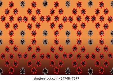 thai pattern. seamless ,Traditional ethnic,thai pattern, fabric pattern for textiles,rugs, wallpaper, clothing, sarong, batik,wrap,embroidery,print, background,cover,vector illustration,flowers,floral