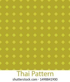 Thai Pattern,One for the Thai national art.