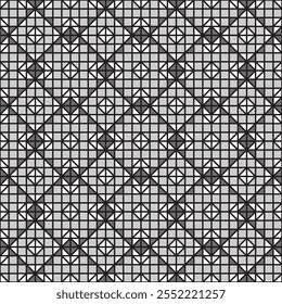 Padrão de pixels tailandês. Abstrato padrão sem emenda com EPS 10.Simple textura de fundo moderna. Repetir design geográfico