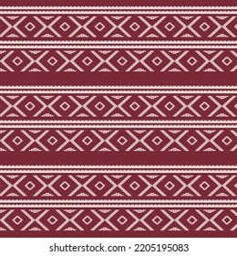 
Thai pixel pattern for making native fabric