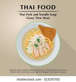 Thai Pork And Noodle Soup Thai Food
