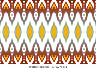 THAI RED WHITE BLUESKY SEAMLESS PATTERN