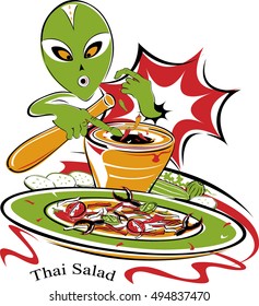 Thai salad.