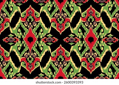 Thai seamless pattern,Thai silk seamless pattern,Thai floral seamless pattern,vector illustration,Aztec style,abstract background,traditional embroidery.design for texture,fabric,clothing,decoration.
