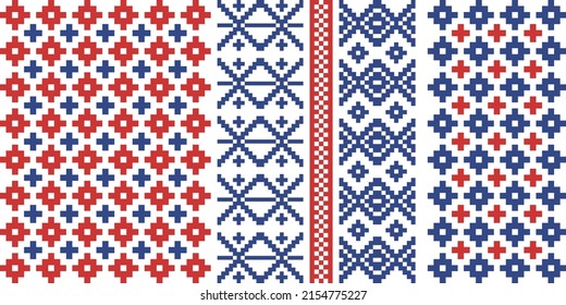 Thai Silk Fabric Pattern.THAI CRAFT Wallpaper, For Clothes, Shirts, Dresses and other textile products. Handwoven Textiles Thai Traditional Textiles.Vector Image
