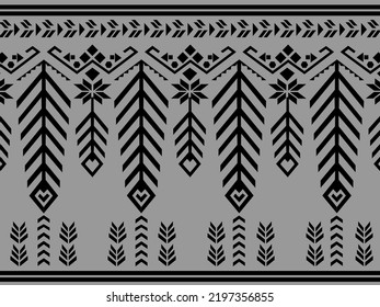 Thai Silk Fabric Pattern.THAI CRAFT Wallpaper, For Clothes, Shirts, Dresses and other textile products. Handwoven Textiles Thai Traditional Textiles.Vector Image