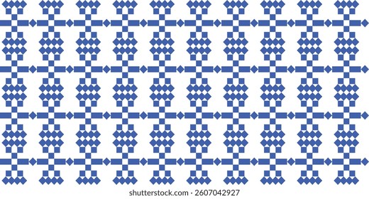 Thai Silk Fabric Pattern.THAI CRAFT Wallpaper, For Clothes, Shirts, Dresses and other textile products. Handwoven Textiles Thai Traditional Textiles.Vector Image