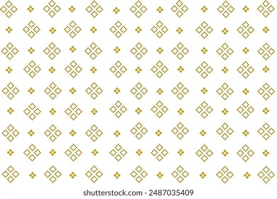 Thai silk patterns, wallpapers for clothing, shirts, dresses and textile products. Hand woven cloth, Thai style hand woven cloth, vector illustration