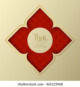 Thai Style Abstract Background