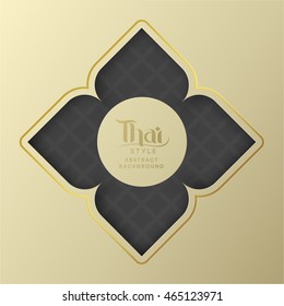 Thai Style Abstract Background