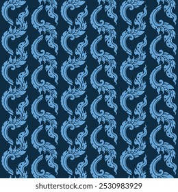 Thai style Abstract pattern. Seamless vector background. Ornament for fabric, wallpaper, packaging. Decorative print