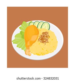 Thai Style Chicken Biryani