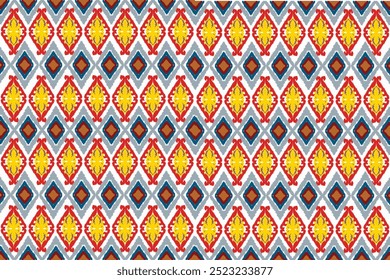 Thai style design is a unique combination of each pattern, such as the Ikat pattern, which can be used as wallpaper, pillowcases, bed sheets or curtains.