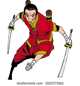 Thai sword soldier