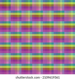 Thai tartan pattern design for fabric, abstract background, colorful pattern