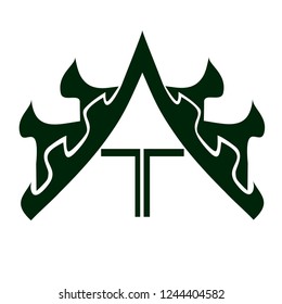 Thai Temple Style Logo