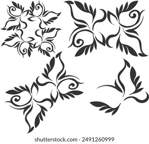 tailandés tailandia patrón de tatuaje Vector