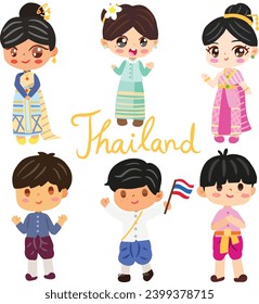 Thai Thailand traditional dress local costume Thai culture