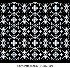 Thai tradition art, pattern, illustration design.