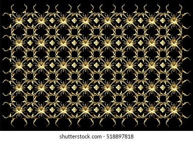 Thai tradition art, pattern, illustration design.