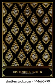 thai tradition pattern Abstract background