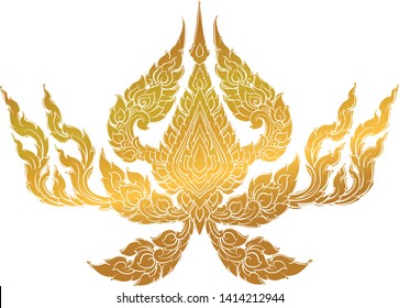 Thai Traditional Tattoo Thai Yantra Vector Stock Vector (Royalty Free ...