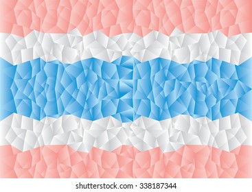 Thailand Abstract Flag