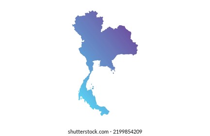 thailand background with color gradient, perfect for office, banner, landing page, background, brochure, wallpaper and more