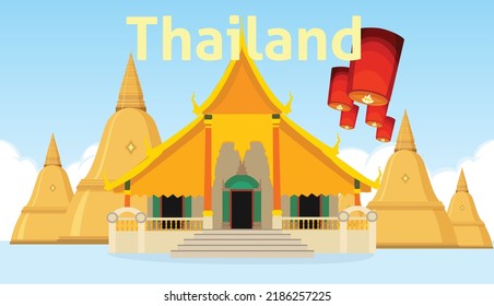 Thailand is a country with heritage. and diverse cultures such as temples, elephants, fruit kings like durian, mangosteen and people who are always smiling