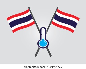 Thailand Emblem Cold Temperature