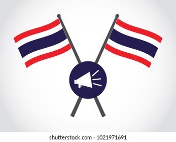 Thailand Emblem Freedom Speech