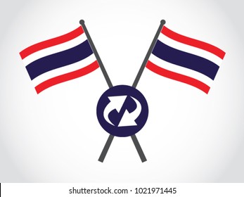 Thailand Emblem Synchronize