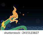 Thailand festival, Naga fireball festival or Bang Fai Phaya Nak