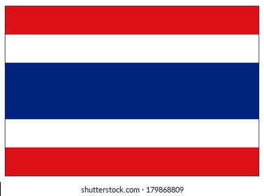 Thailand Flag 