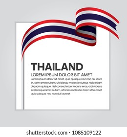 Thailand flag background