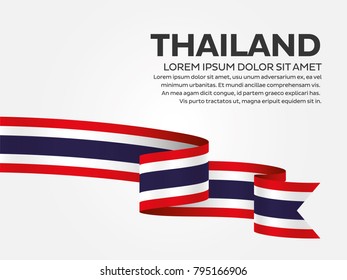 Thailand flag background