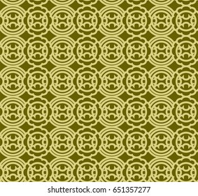 Thailand flower pattern gold background, website,  Invitation cards decoration
