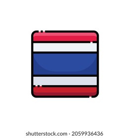 thailand Glossy World Flags icon