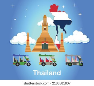 Thailand has many things to look for, such as temples, the sea, and other fascinating attractions.
